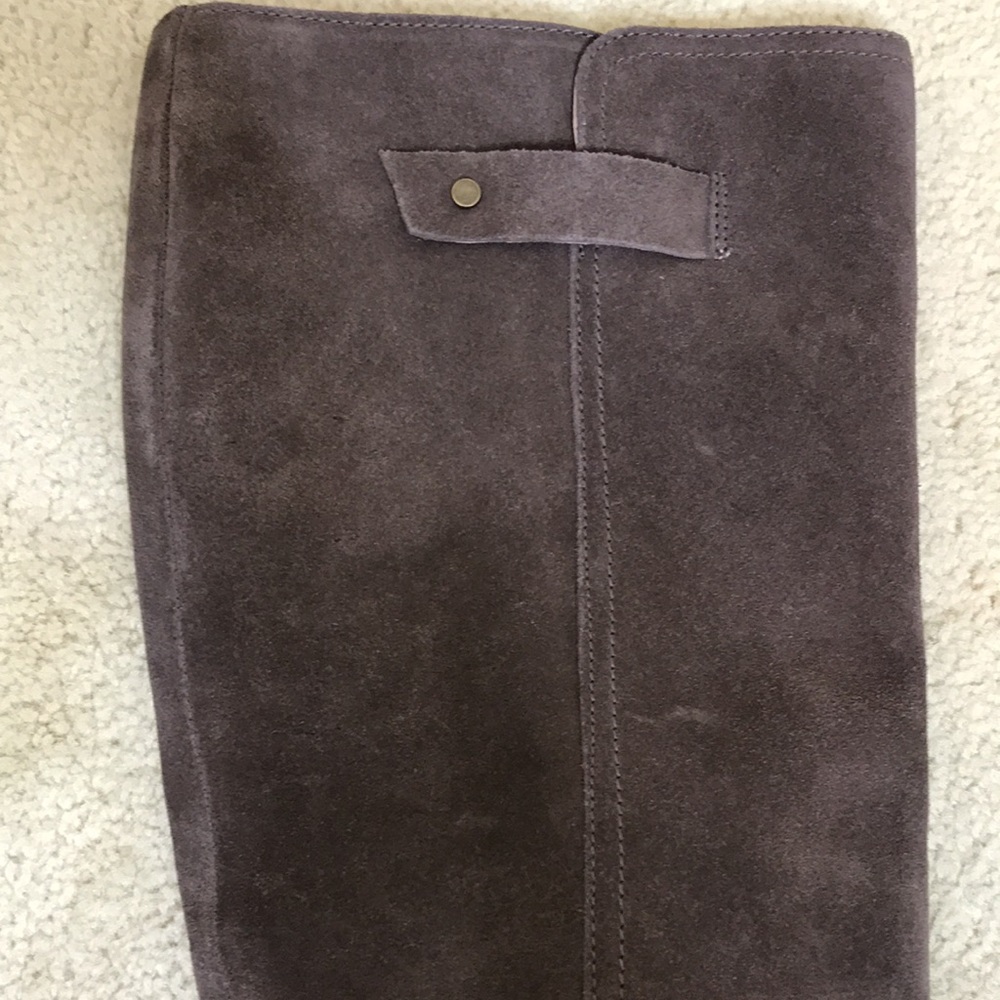 NWOT Ugg Bandara Suede Leather Tall Boots Size 9 - Picture 9 of 16